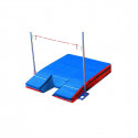 Club pole vault landing system