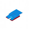 Club pole vault landing system