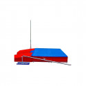 Competition pole-vault uprights without slider carts. IAAF certificate