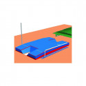 Competition pole-vault uprights without slider carts. IAAF certificate