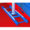 Competition foldable pole-vault uprights without rail. IAAF certificate