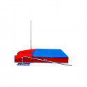 Competition foldable pole-vault uprights without rail. IAAF certificate