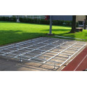 Physical education high jump landing system