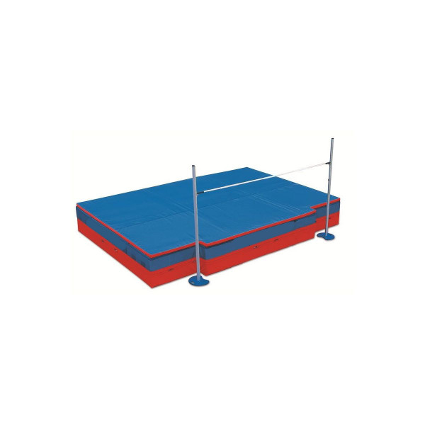 Major championship high jump landing system. IAAF certificate