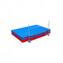 Major championship high jump landing system. IAAF certificate