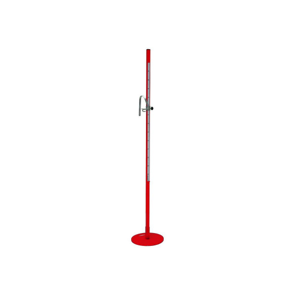 Club high jump standards with deflector