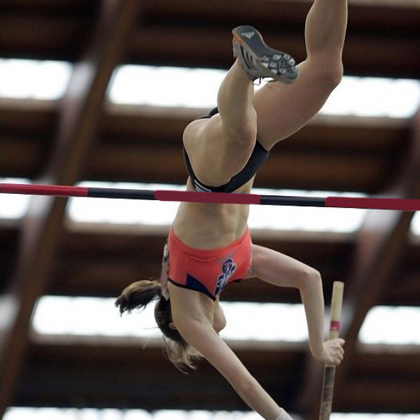 Pole-vault crossbar 4.50m IAAF certified