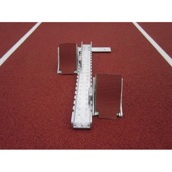  Elite competition starting blocks. IAAF certificate