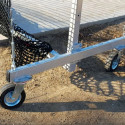 IAAF galvanized steel hammer cage with ground sleeves IAAF galvanized steel hammer cage with ground sleeves