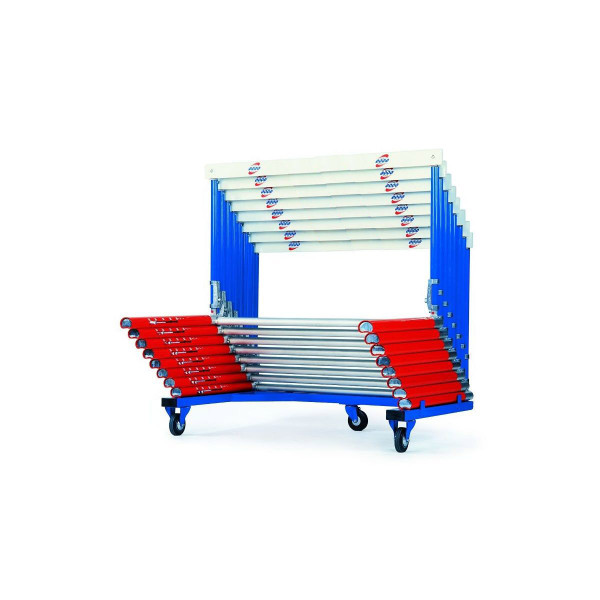 Cart for 8  aluminium hurdles
