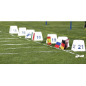 Short throwing distance marker box