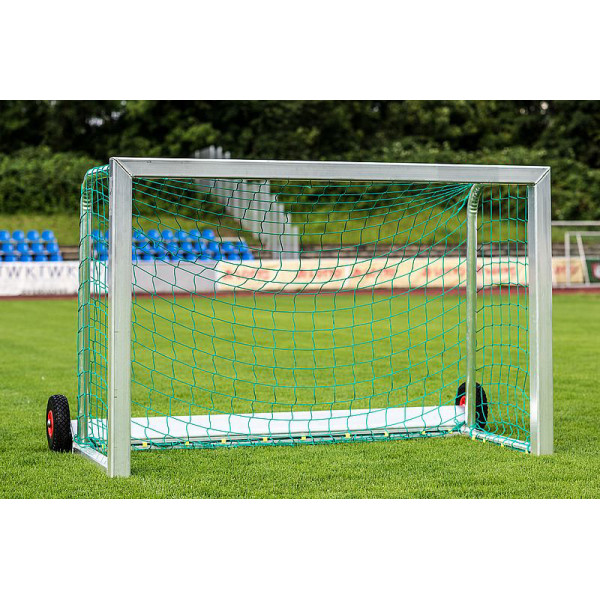 Mini goals with transport rollers