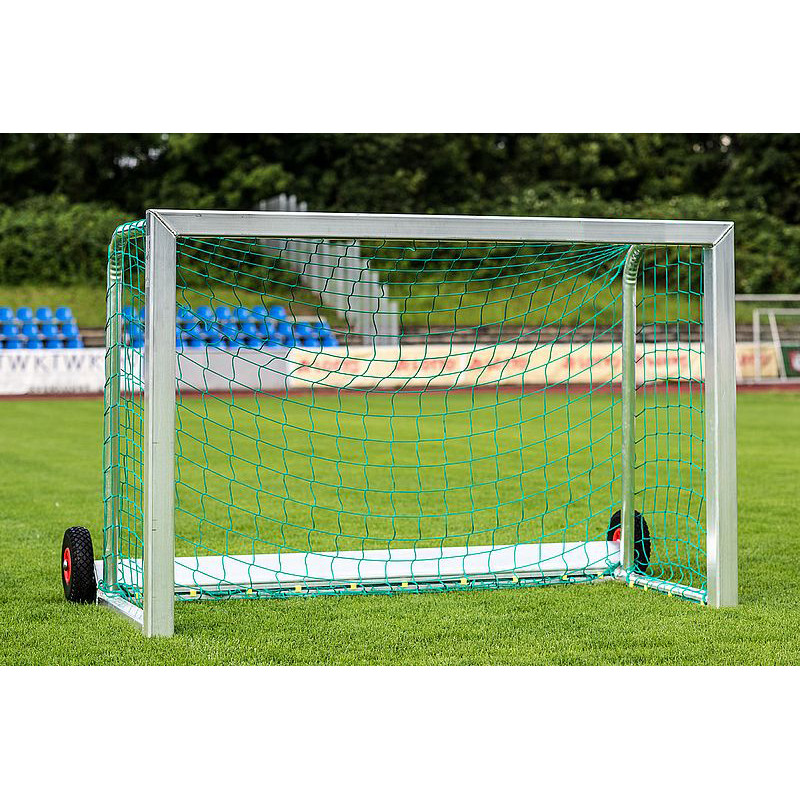 Mini goals with transport rollers Mini goals with transport rollers