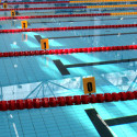 Professional Gold 150mm Swimming line for racing