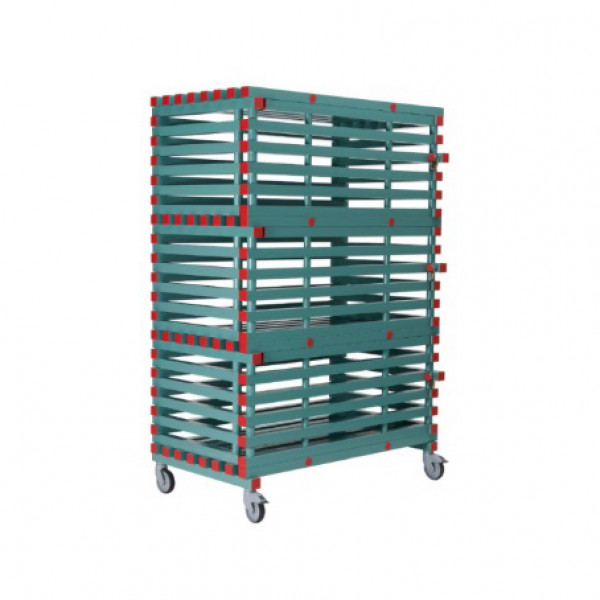Mobile lockable rack M