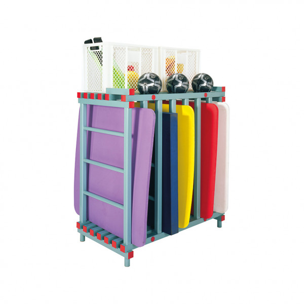 Rack for swim mats storage - combi