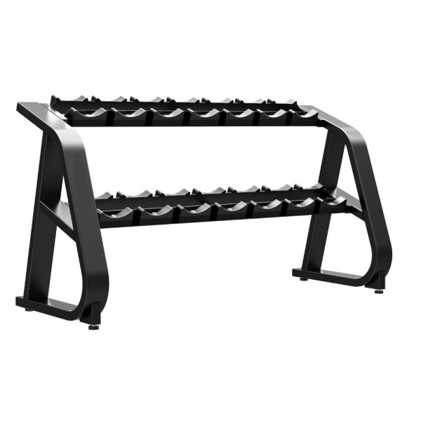 Rack for rubber dumbbells