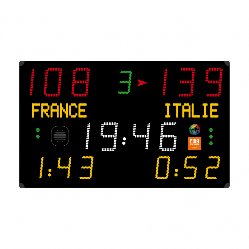 Multisport scoreboard 1900 x 1150-FIBA-N Multisport scoreboard 1900 x 1150-FIBA-N