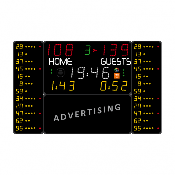 Multisport scoreboard 3200 x 2000-FIBA