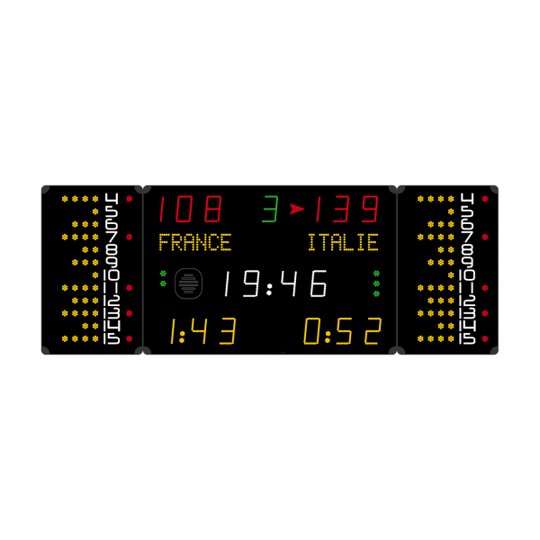 Multisport scoreboard 2700 x 1000-N