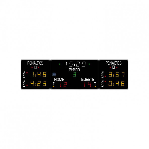 Ice hockey scoreboard 3300 x 1000