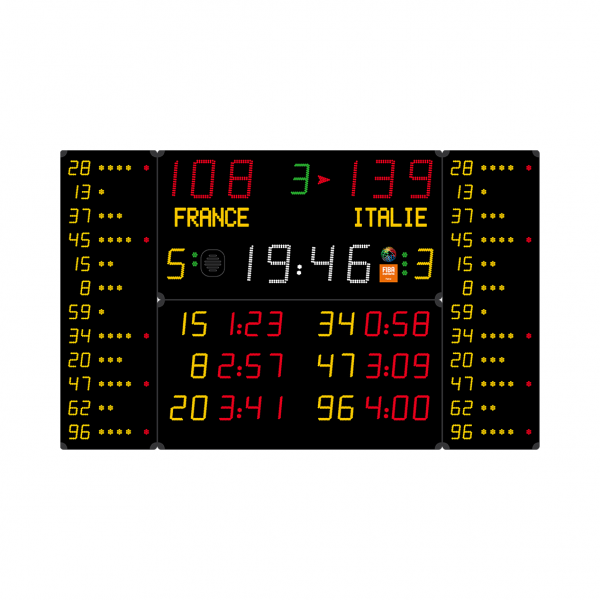 Multisport scoreboard 3200 x 2000-FIBA