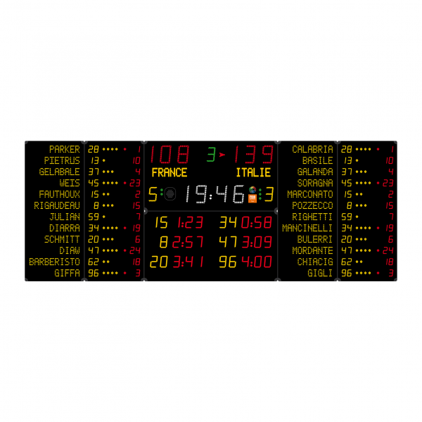 Multisport scoreboard 5300 x 2000-FIBA-N