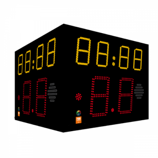 Basketball 4-sided shot clocks SC24-FIBA