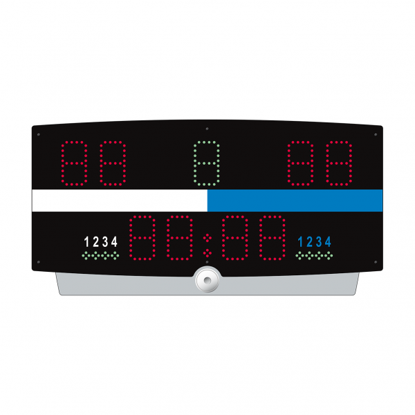 Waterpolo scorebaord 730 x 370  Battery (PORTABLE)