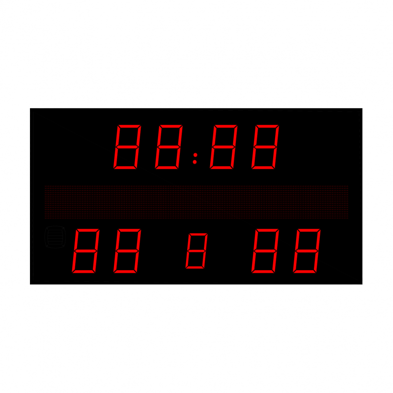 Scoreboard 2000 x 1000 FRB AD with period & buzzer Outdoor Scoreboard 2000 x 1000 FRB AD with period & buzzer Outdoor