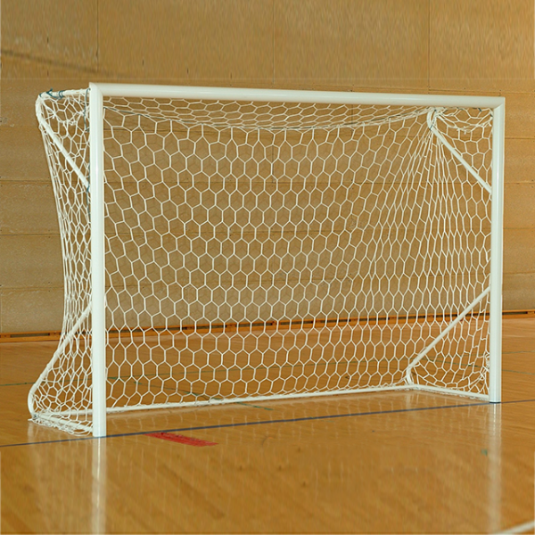 Portable futsal goals from galvenised steel 