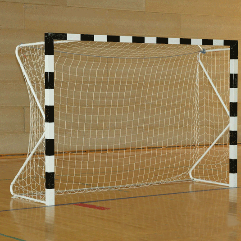 Aluminuim handball goals with gound sockets Aluminuim handball goals with gound sockets