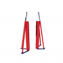 Freestanding portable volleyball for competition