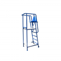 Volleyball referee platform at fixed height
