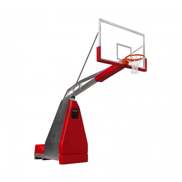 Portable basketball backstop for 3on3 