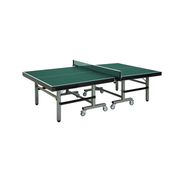 ITTF certified Mobile table for table tennis with playing surface 25mm